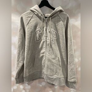 Gap logo full zip hoodie
